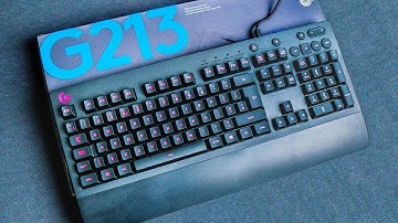 Logitech G213 Prodigy Gaming Keyboard Unboxing POV | ASMR