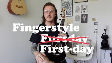 Fingerstyle First-days: simple practice pieces for fingerstyle ukulele (#1)