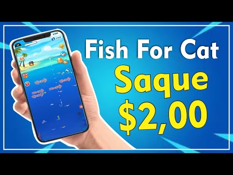 FISH FOR CAT - APP NOVO COM SAQUE MÍNIMO DE $2,00 DÓLARES | 2020✔️