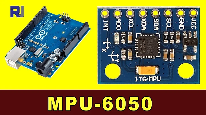 How to use MPU-6050 Accelerometer and Gyroscope with Arduino code RJT97