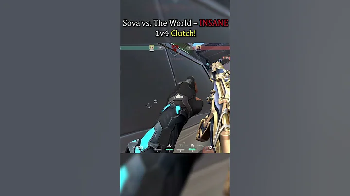 Sova vs The World - INSANE 1v4 Clutch! #shorts #sova #1v4 #valorant #valorantclips
