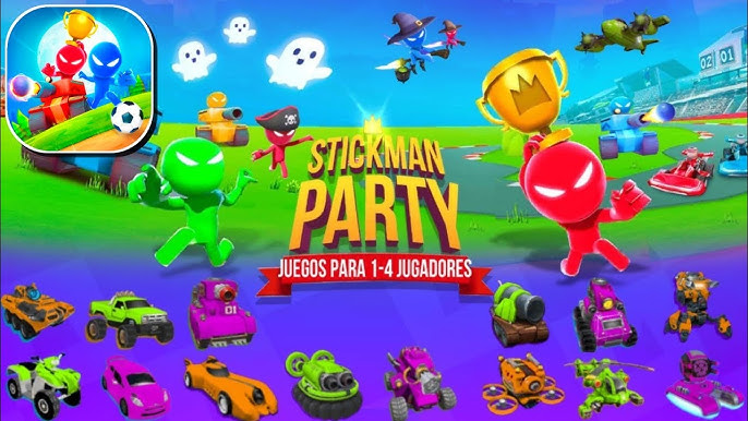 Versão antiga de Stickman Party