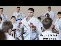Front Kick Defense for Beginners. Защита от прямого удара ногой для начинающих