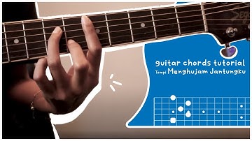 Tompi - Menghujam Jantungku (Original guitar chord tutorial)