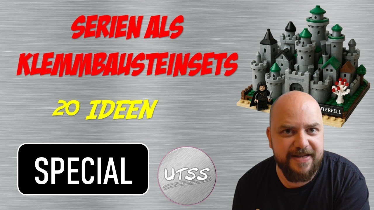 KLEMMBAUSTEINSETS für SERIENFANS? 20 Ideen für die Zukunft
