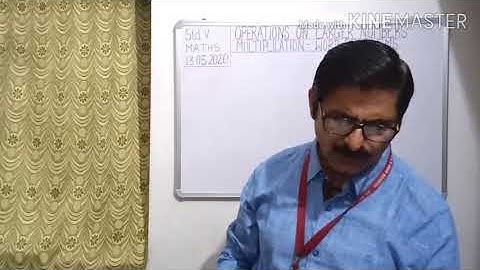 CLASS 5 - Operations On Larger Numbers ( MULTIPLICATION - Word Problems )