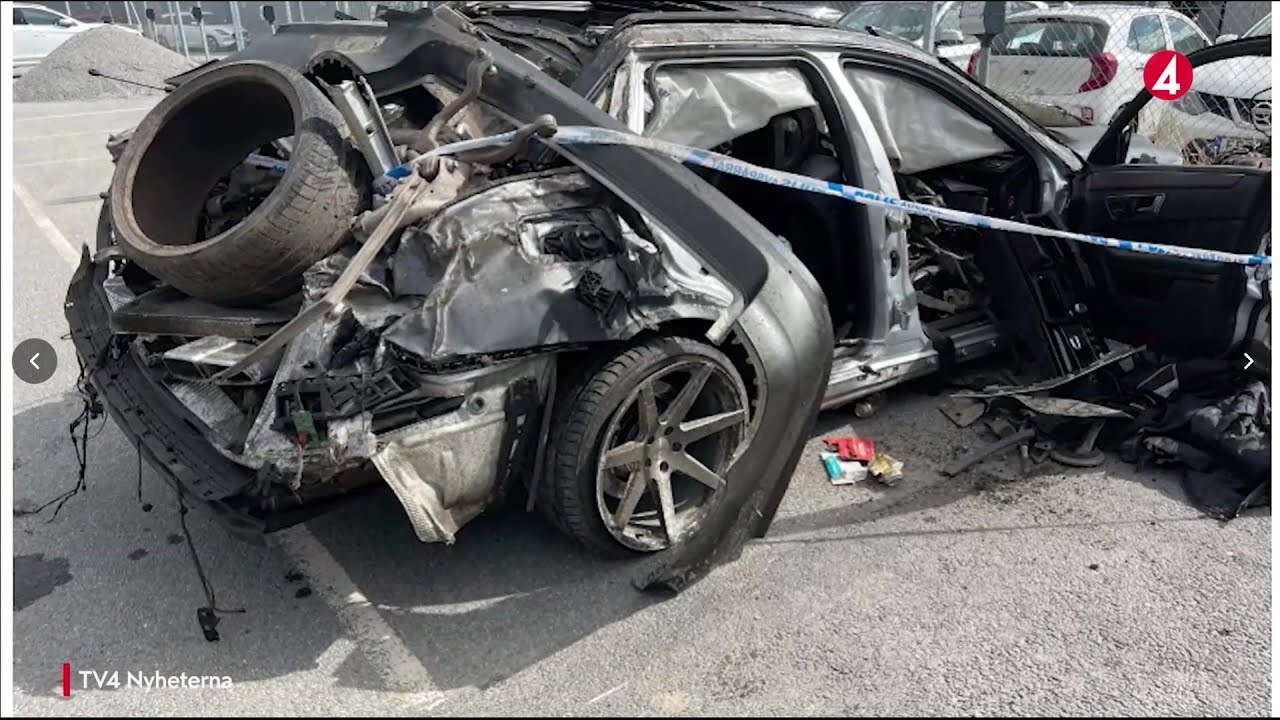 Filmen visar vansinnesfärden i över 260 km/h –två dog i kraschen