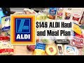 $146 ALDI Haul + Meal Plan // Sharing My Recipe Binder // January 11, 2019
