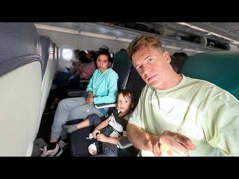 видео: Первый полет на самолете / Вынуждено улетаем по важным делам