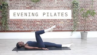 20 MIN EVENING PILATES TO RELAX AND FEEL CALM - EASY AT HOME WORKOUT screenshot 1