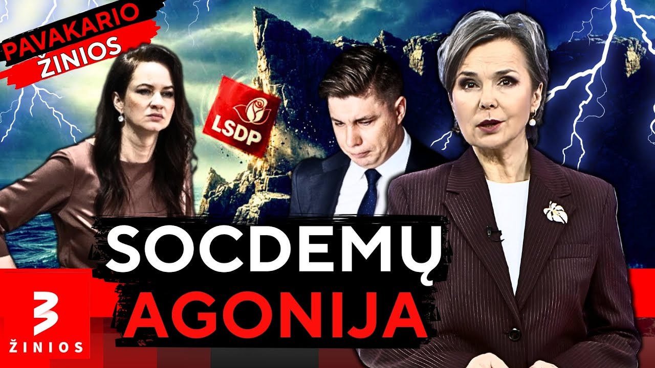 Socdemų lyderis prabilo apie „dugną“: partija žlunga? • TV3 žinios