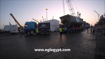 EGL Transport Boilers for El Nasr Co  for Intermediate Chemicals NCIC in Sokhna, Egypt