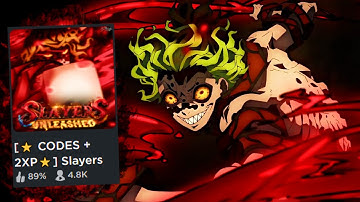 Playing Slayers Unleashed For The First Time... | Roblox |
