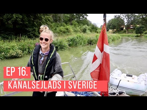 Ep. 16. Vi sejler tværs gennem Sverige via Götakanalen 😃