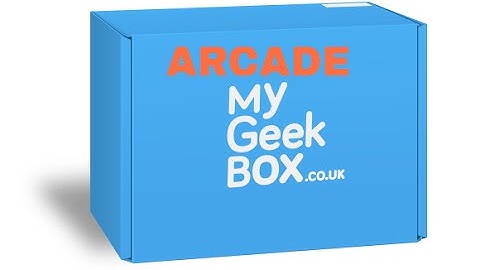 My Geek Box february 2016 Arcade unboxing + review (stop motion)