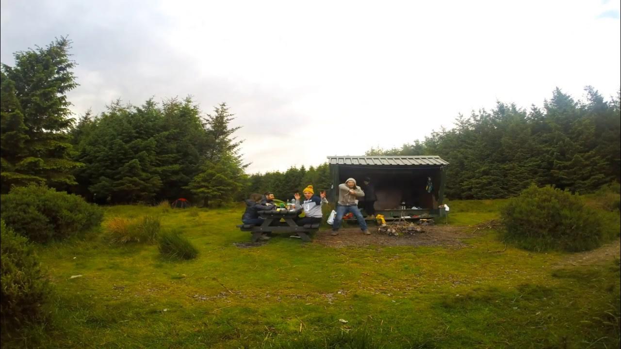 Wicklow Way Hut Camping Day YouTube