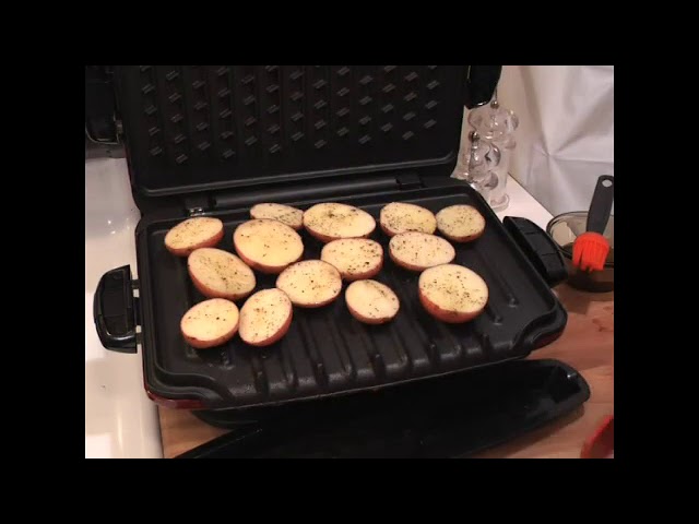 George Foreman smokeless contact grill review. #georgeforemangrill [271] 