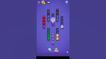 Kitty Sort: Twisted Tails Level 10 | Funny Games