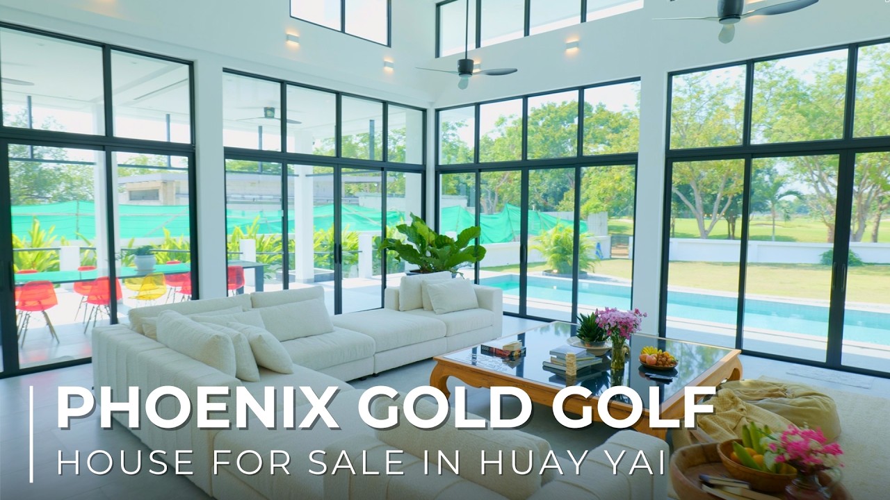 Massive 1 Rai Luxury Pool Villa at Phoenix Gold Golf Course Now Reduced (Price in description)