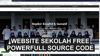 DOWNLOAD THEMPLATE WEBSITE SEKOLAH GRATIS POWERFULL SOURCE CODE PHP - SCHOOL ADMISSION APLICATION screenshot 5