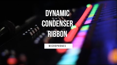 Microphone Types and Polar Patterns (Tutorial)