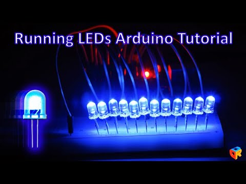 Running LED Basic Arduino Tutorial  /Trčeće LEDice