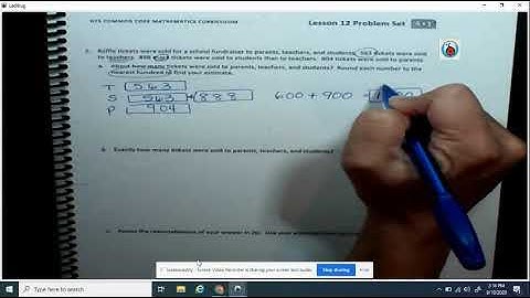 Module 1 Lesson 12 Engage Ny Fourth grade