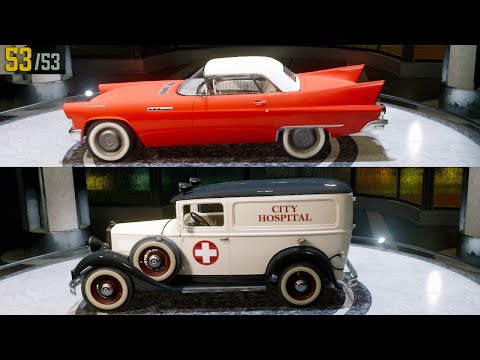 ALL 53 Vehicles & Garage Complete (ALL Secret Cars) | Mafia Remake Carcyclopedia