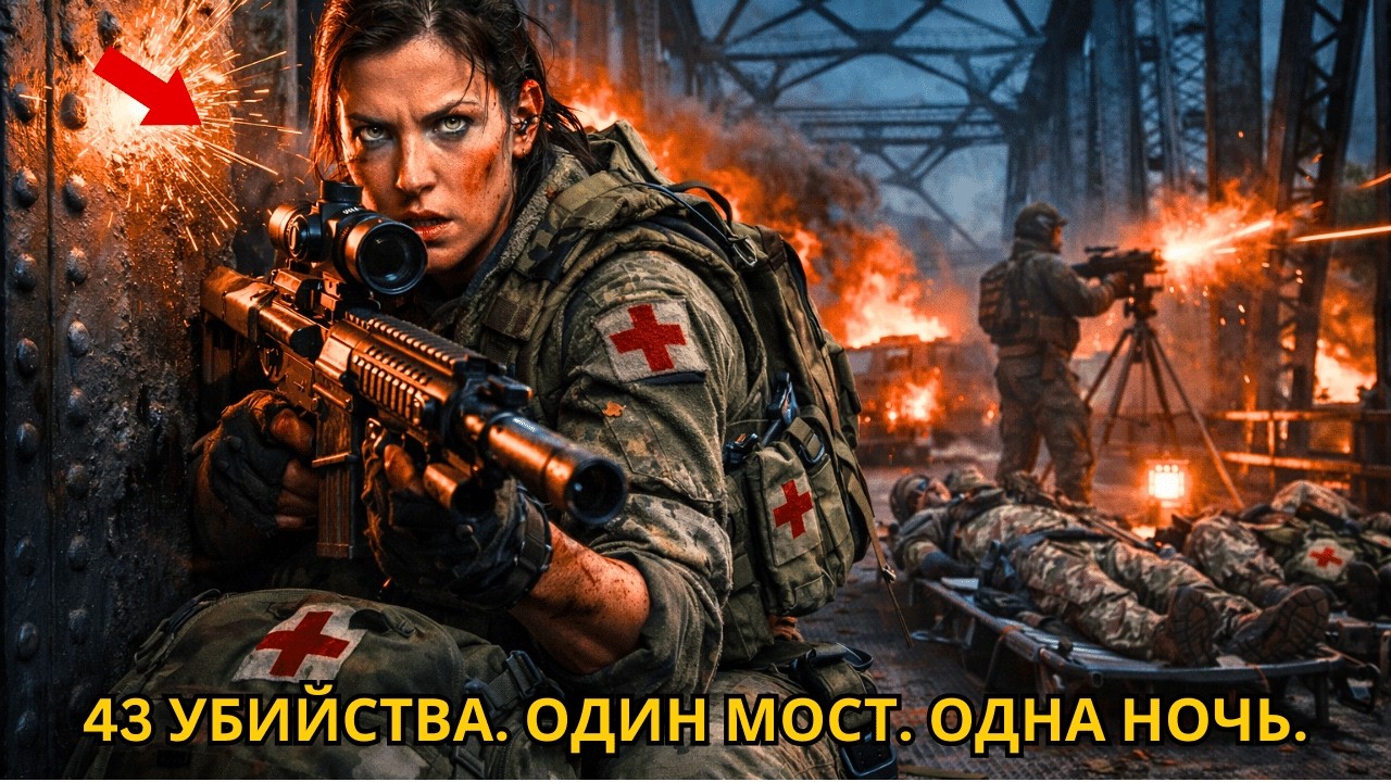 У неё было 43 подтверждённых уничтожения  Никто на том мосту даже не догадывался