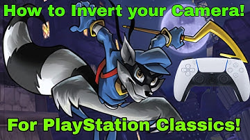 How to Invert your Camera for PlayStation Classics! How to Invert Camera for Sly Cooper!