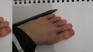 Foot Art Challenge Drawing With Feet Asmr Asian