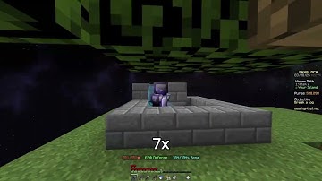 how to make an afk pool - hypixel skyblock