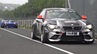 BMW M2 GT SCHIRMER Lovely Exhaust Sounds at the Nürburgring Nordschleife