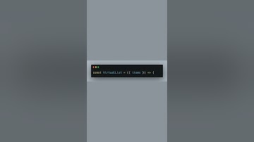 Boost Your React Apps with TanStack Virtual #React