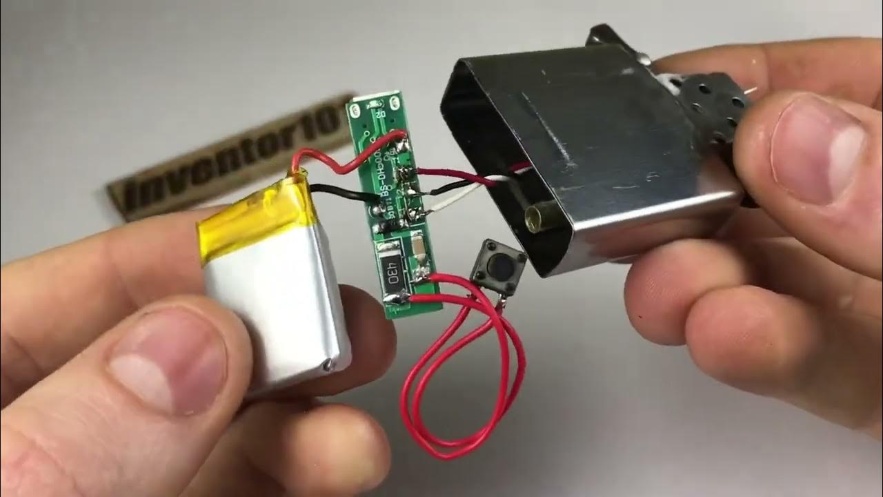 How to Make a Simple Zippo Electric Lighter at Home YouTube