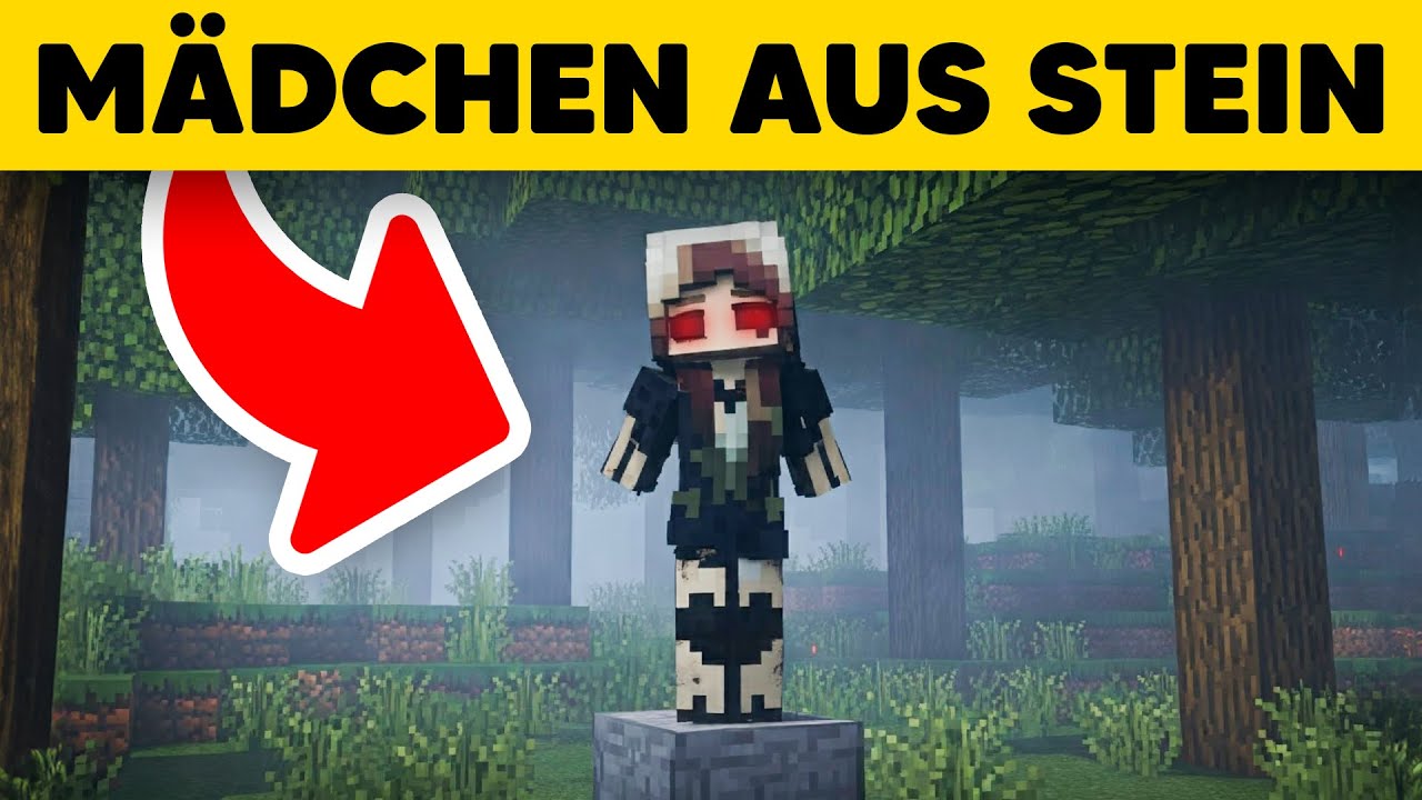 Wir lösen das Minecraft Geheimnis des versteinerten Mädchens!