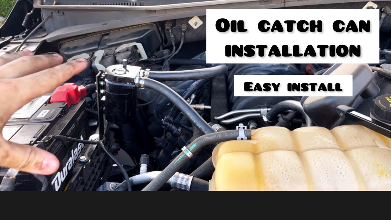 How To Install A Oil Catch Can On A 2018 F150 5.0