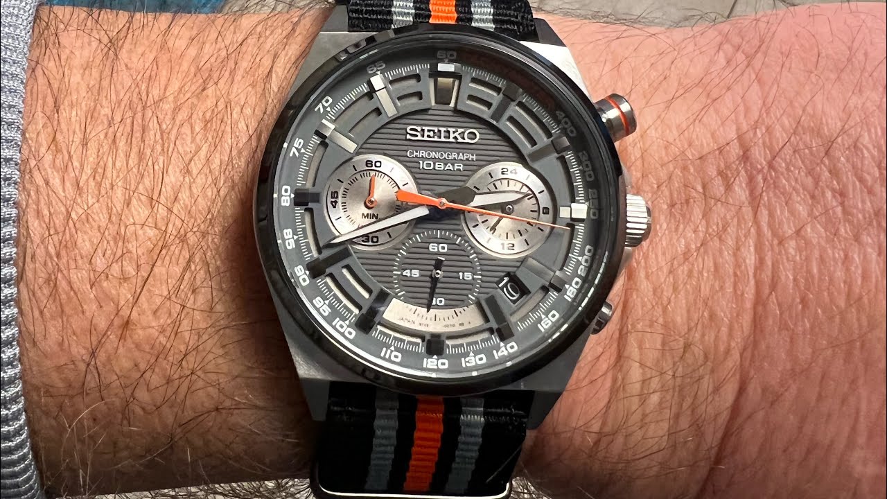 Unboxing Seiko Chronograph SSB403 - YouTube