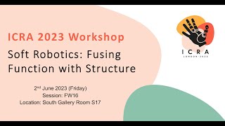 ICRA 2023 Panel Discussion on Integrated Soft Robots screenshot 5