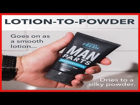 Super Fresh Man Parts Ball Deodorant For Men 2 In 1 Deodorant Powder Lotion That Deodorizes