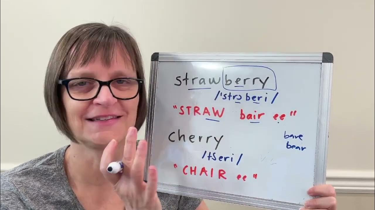 how-to-pronounce-strawberry-and-cherry-youtube