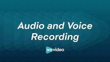 Audio and Voice Recording