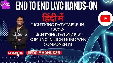 Lightning Datatable  in LWC | Lightning Datatable Sorting in Lightning Web Components #lwc  #hindi