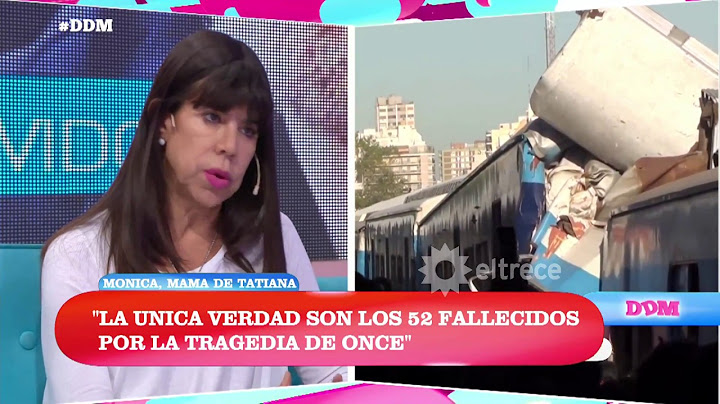 El desgarrador relato de una mamá que perdió a su hija en la tragedia de Once