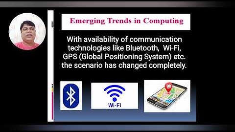 Std 11 / Computer / Chap-13 Current Trends and Technologies