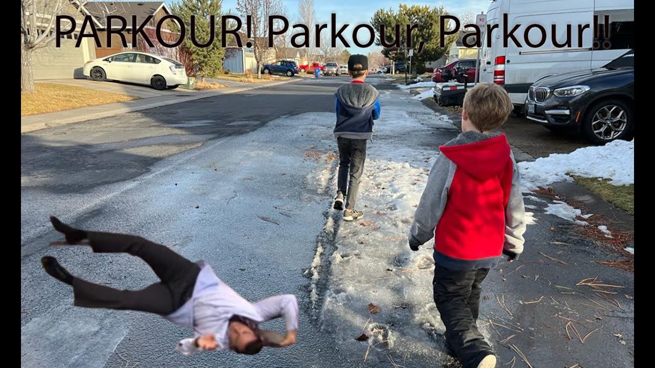 Christmas Day Parkour ~ Just Being Bayless