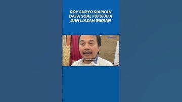 Roy Suryo Siapkan Data soal Fufufafa hingga Keabsahan Ijazah Gibran
