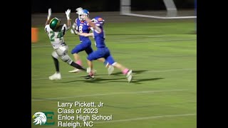 Army Football Safety Larry Pickett Jr High School Highlights