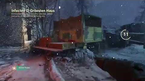 *NEW* INFECTED GAME MODE IN CALL OF DUTY WW2! (raw gameplay)