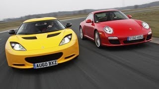 Lotus Evora S vs. Porsche 911 - Eine ganz enge Kiste